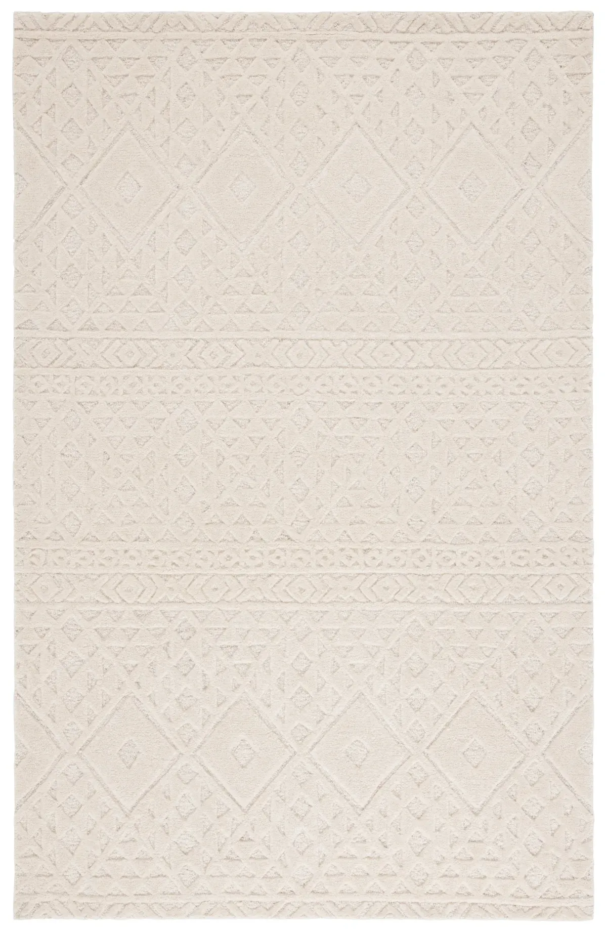 MYKONOS 406 IVORY 8' x 10' Large Rectangle Rug