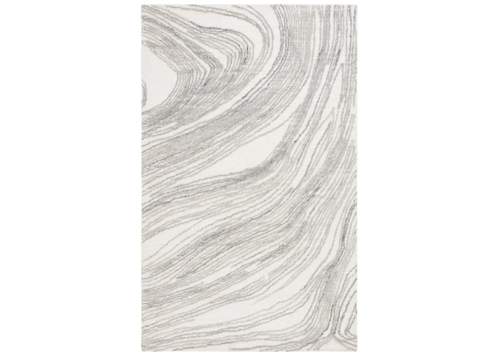 EBONY 551 IVORY  8' x 10' Large Rectangle Rug