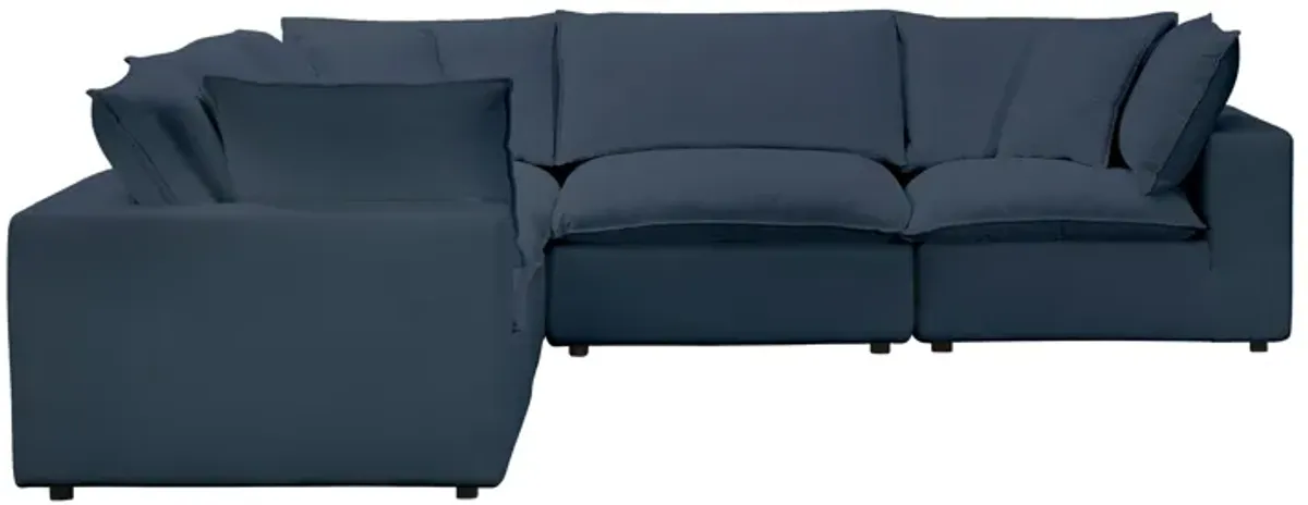 Cali Navy Modular L-Sectional