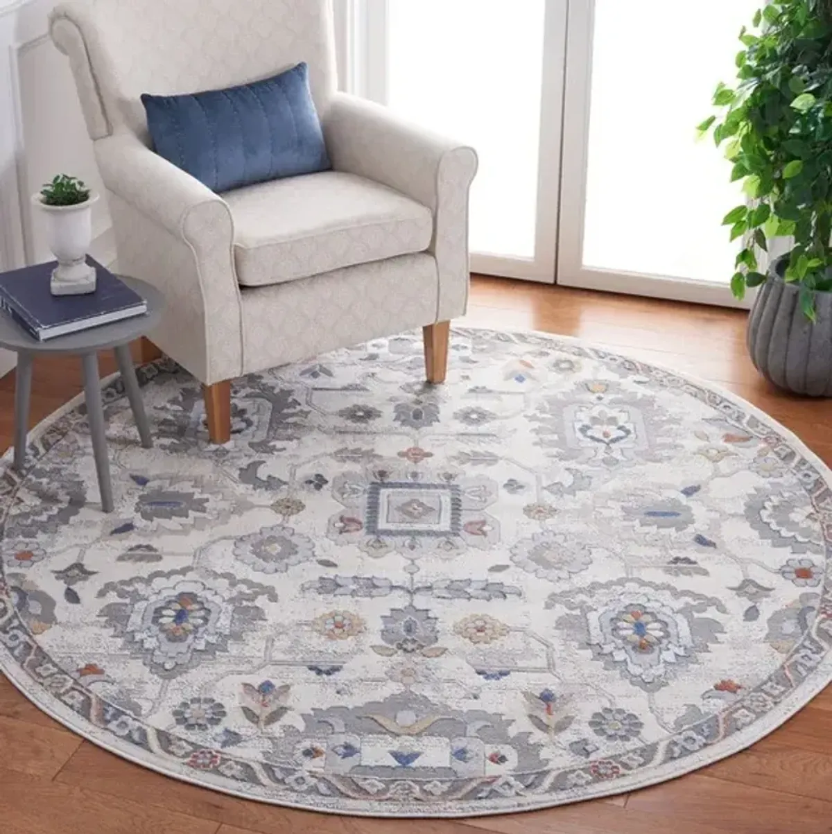 ETERNAL 226 6'-7' X 6'-7' Round Round Rug