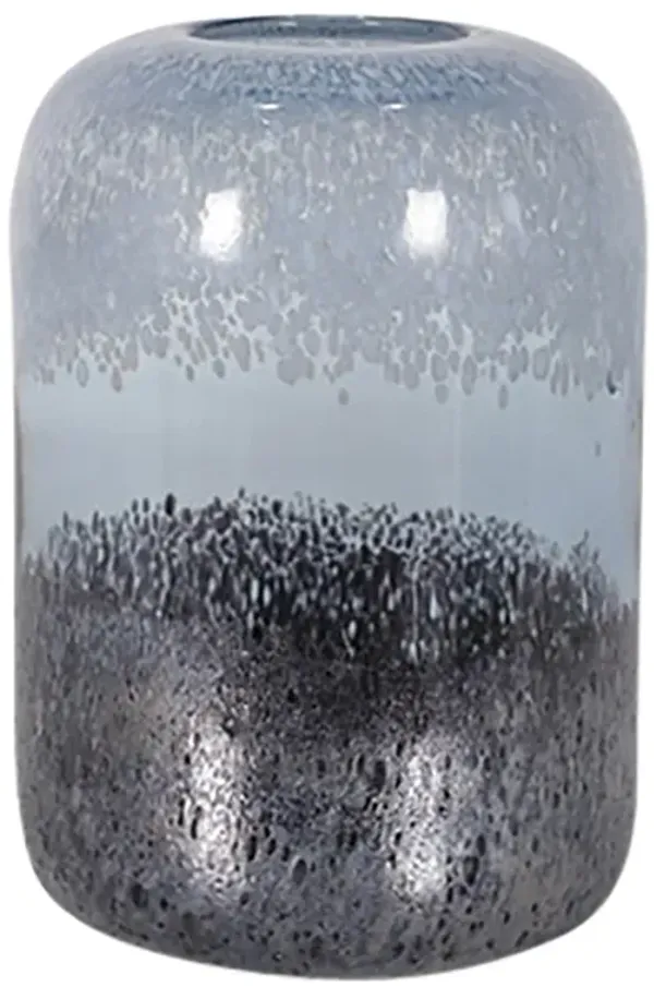 Glass, 9" Ombre Vase, Multi