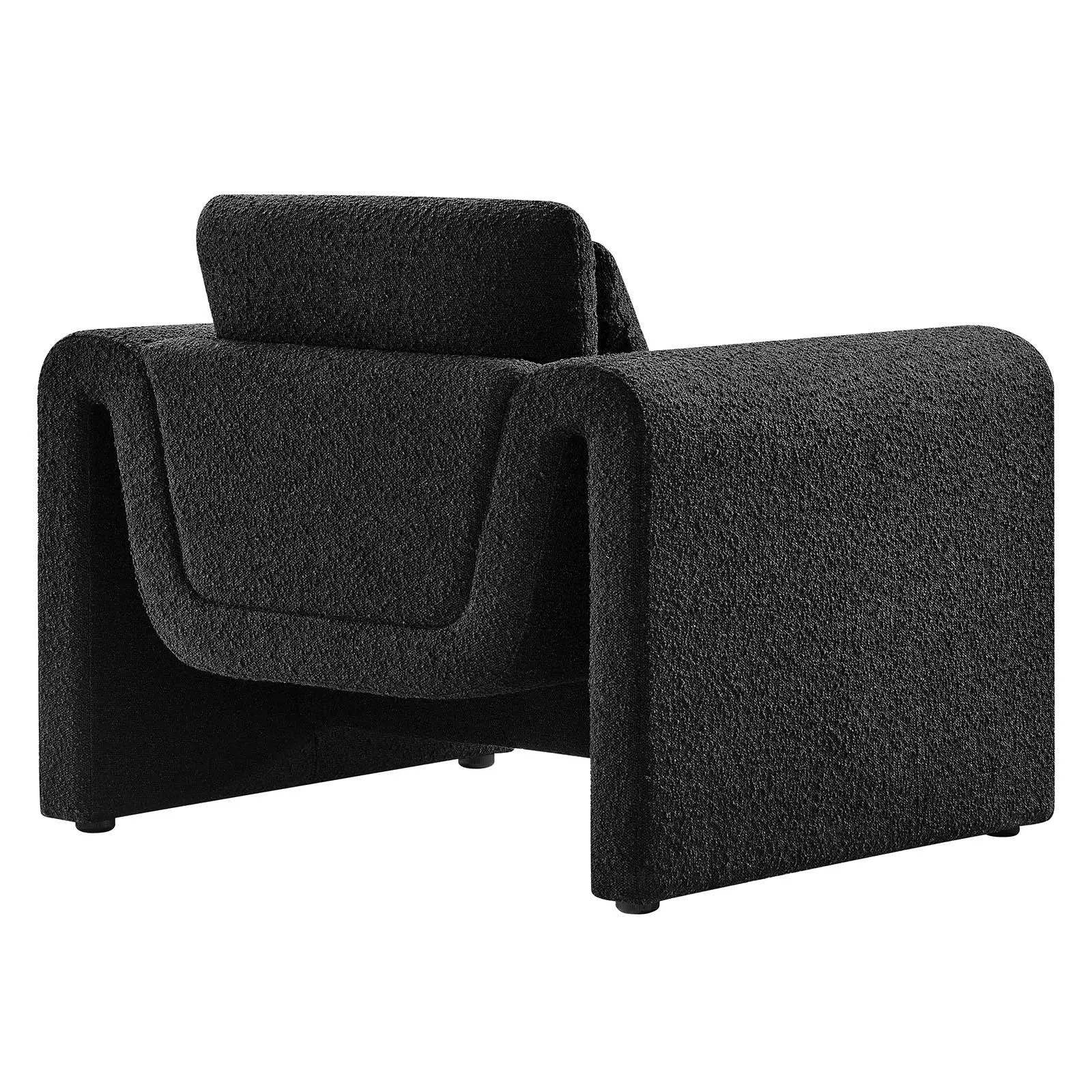 Waverly Boucle Upholstered Armchair