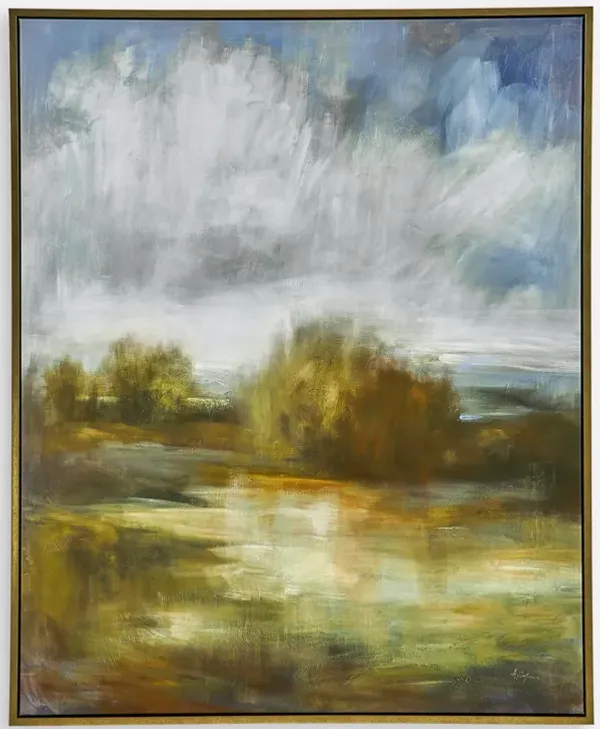 John's Field Framed Landscape Art