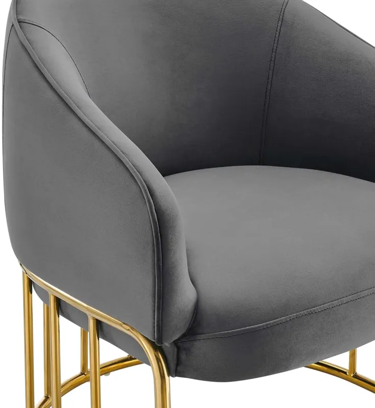 Legacy Performance Velvet Armchair