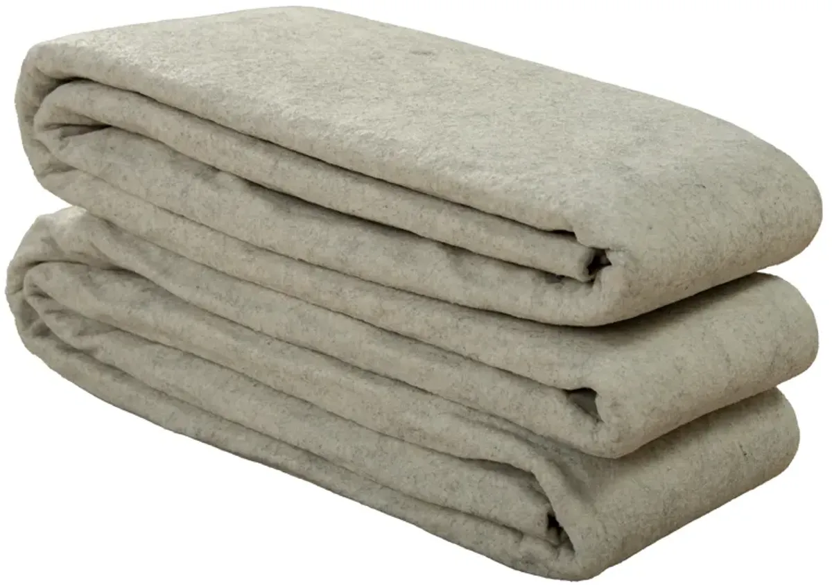 Ultra Rug Pad Beige Solid under padding Recycled Synthetic 7'6" ROUND Round Rug Pad