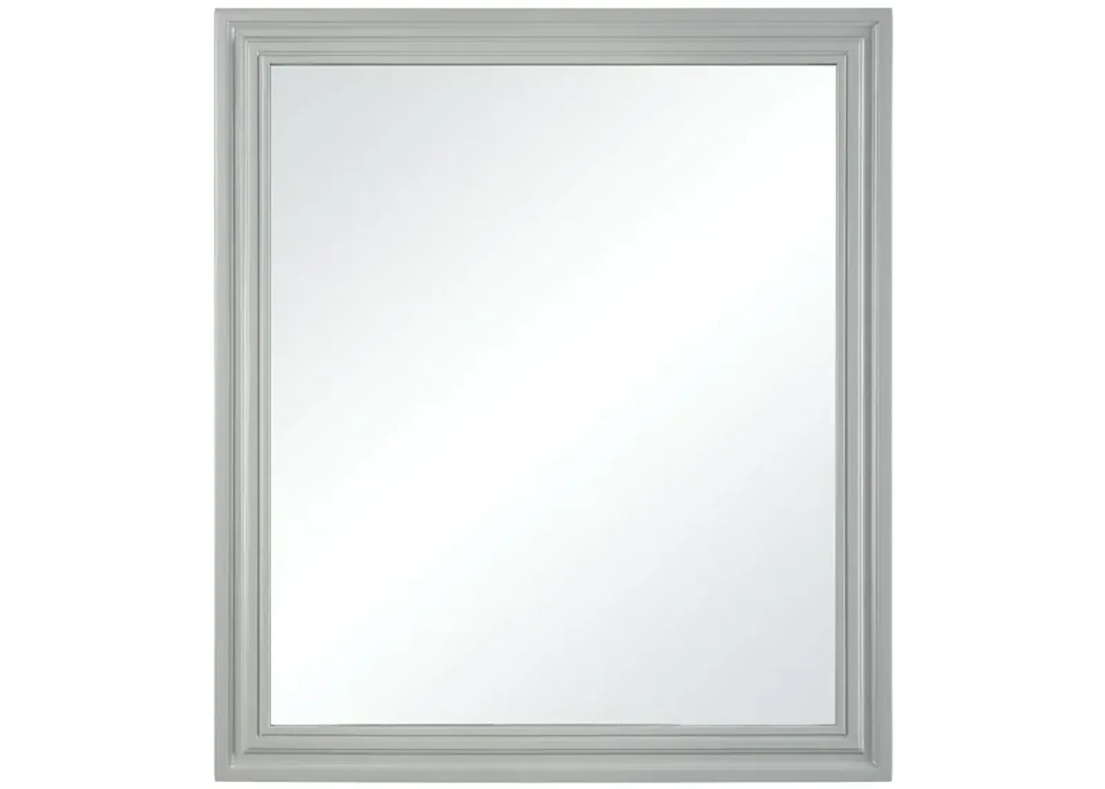 Colorado 30-inch Mirror- Grey