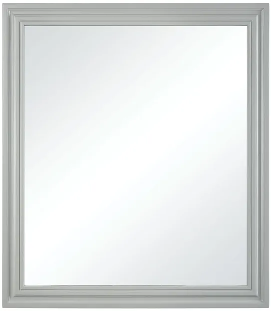 Colorado 30-inch Mirror- Grey