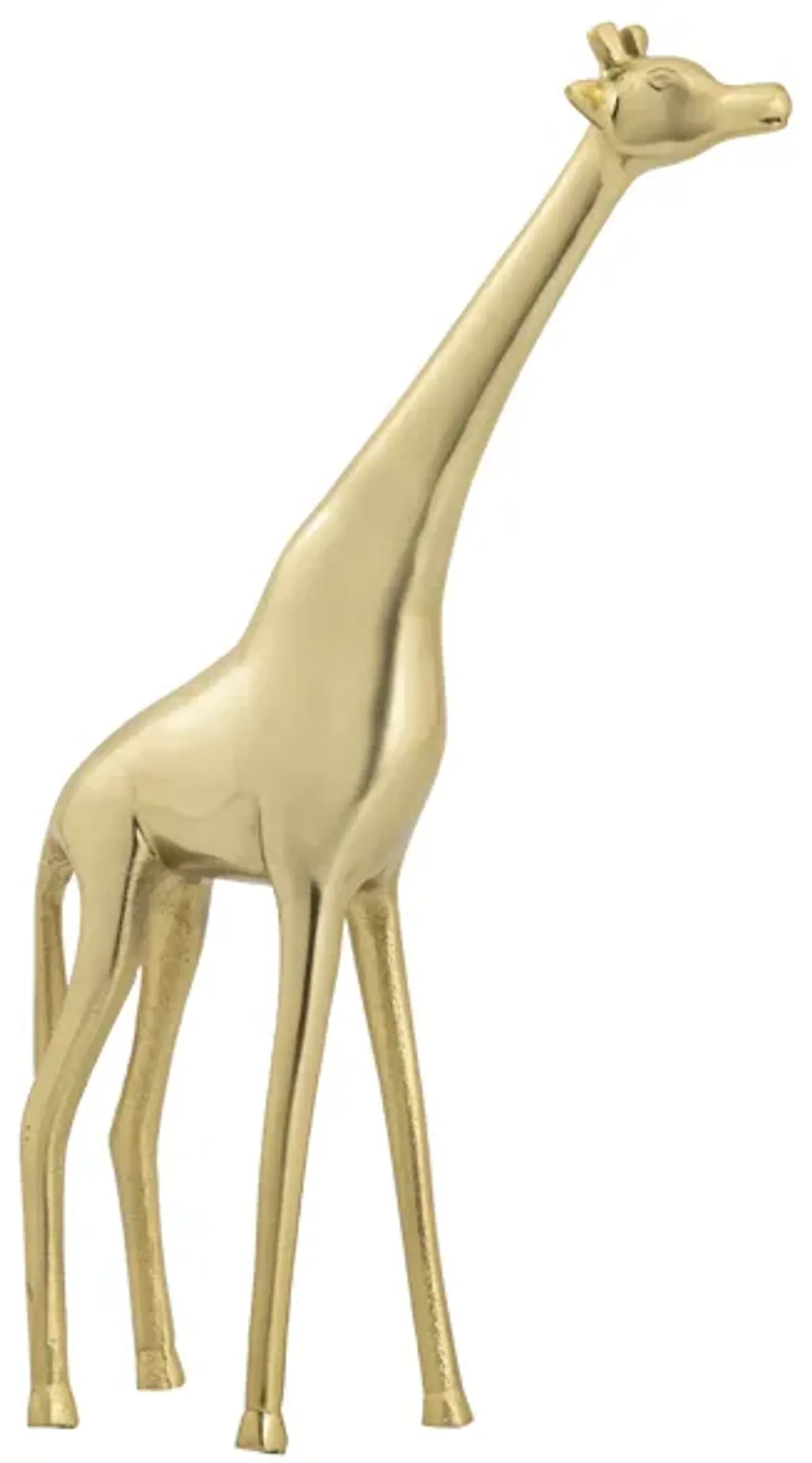 Brass Giraffe Sculpture - Large