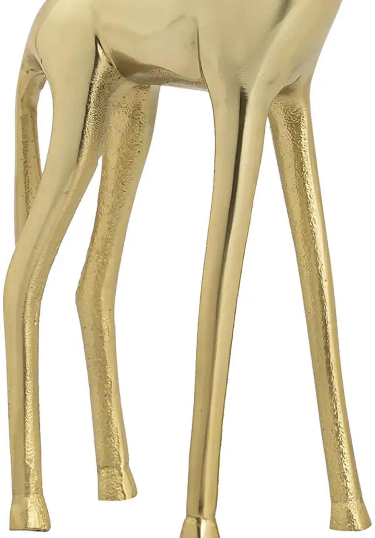 Brass Giraffe Sculpture - Large