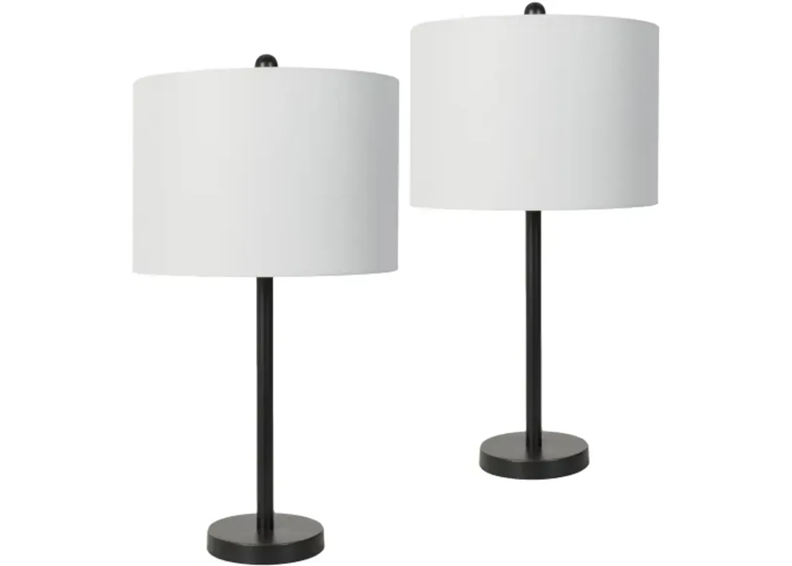 Tulip TLP-001 25"H x 13"W x 13"D Accent Table Lamp