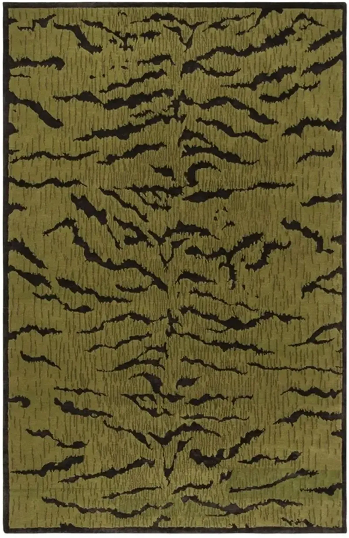 JDK351 Green  6' X 9' Medium Rectangle Rug