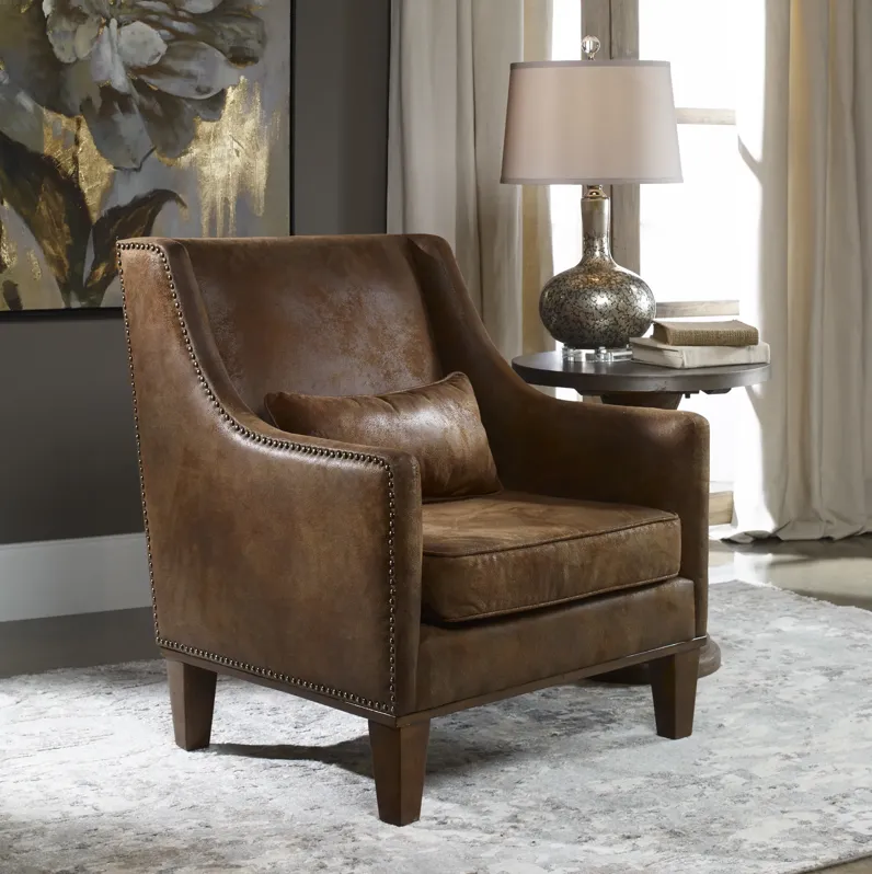 Clay Leather Armchair