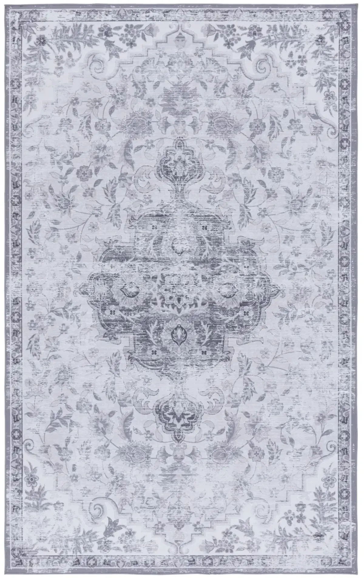 TUCSON 117 M/W S/R LIGHT GREY  6' x 9' Medium Rectangle Rug