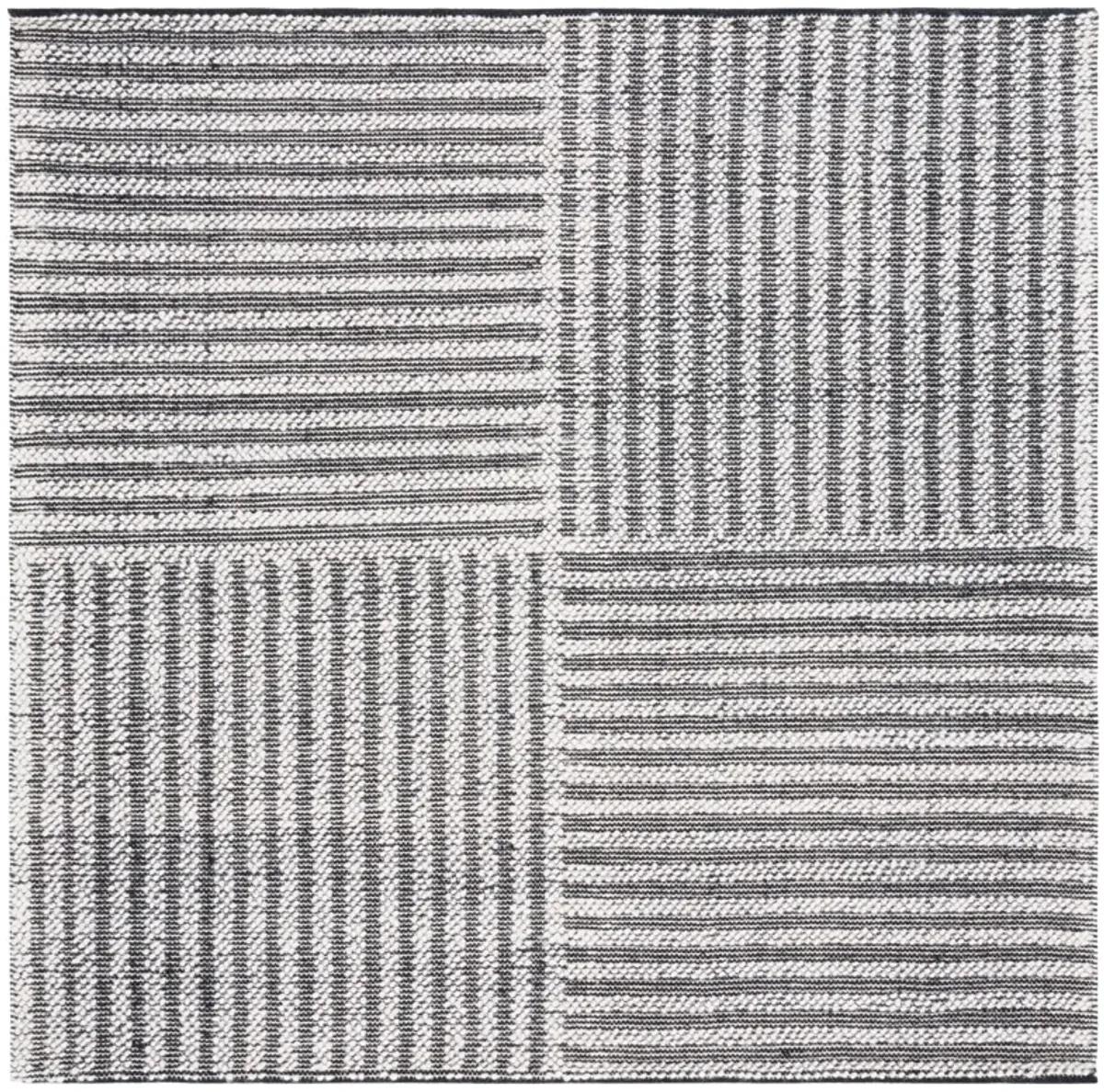 NATURA Hand Woven 6' x 6' Square area rug