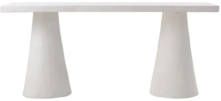 Dayana Desk in Faux Plaster