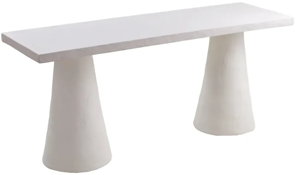 Dayana Desk in Faux Plaster