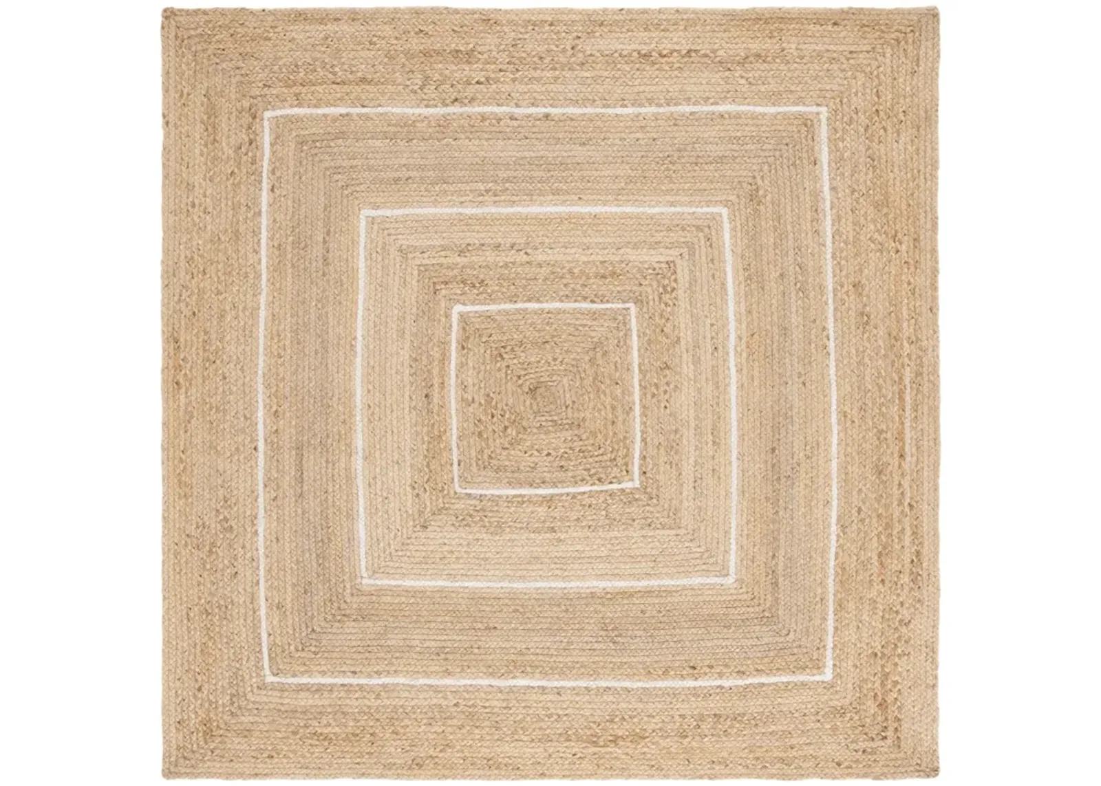 NATURAL FIBER 892 NATURAL  6' x 6' Square Square Rug