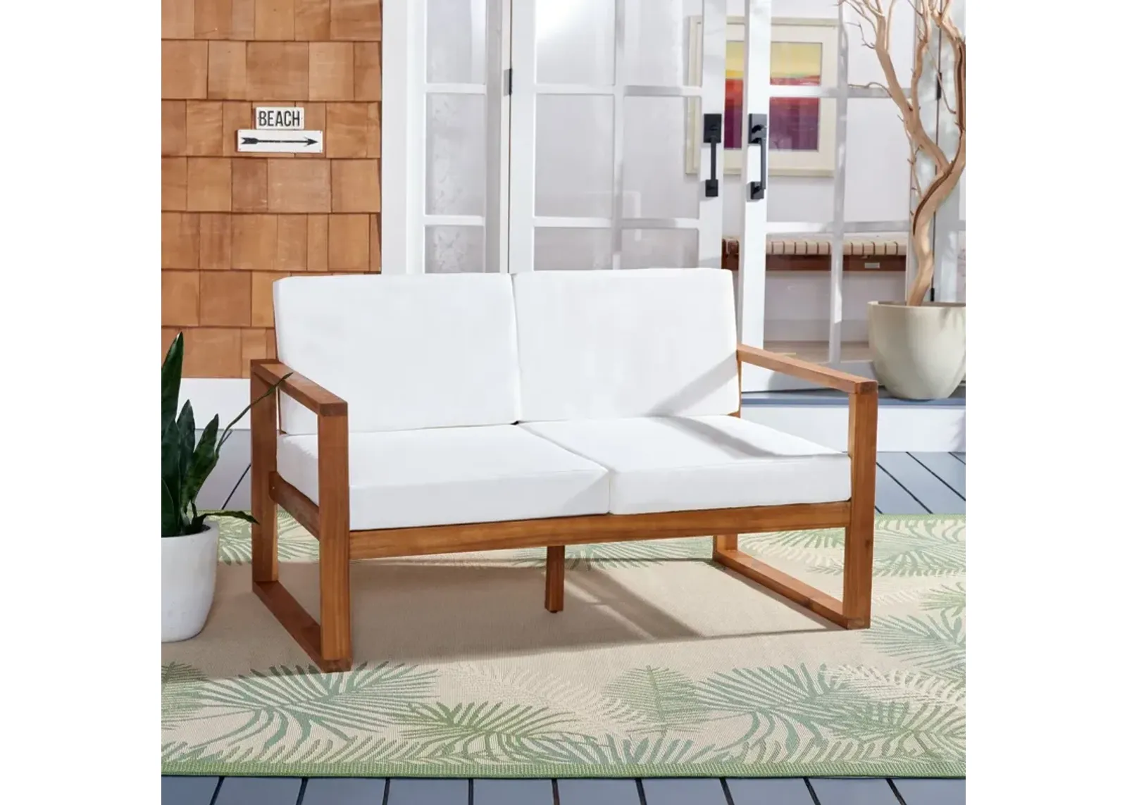 Emiko Outdoor Bench