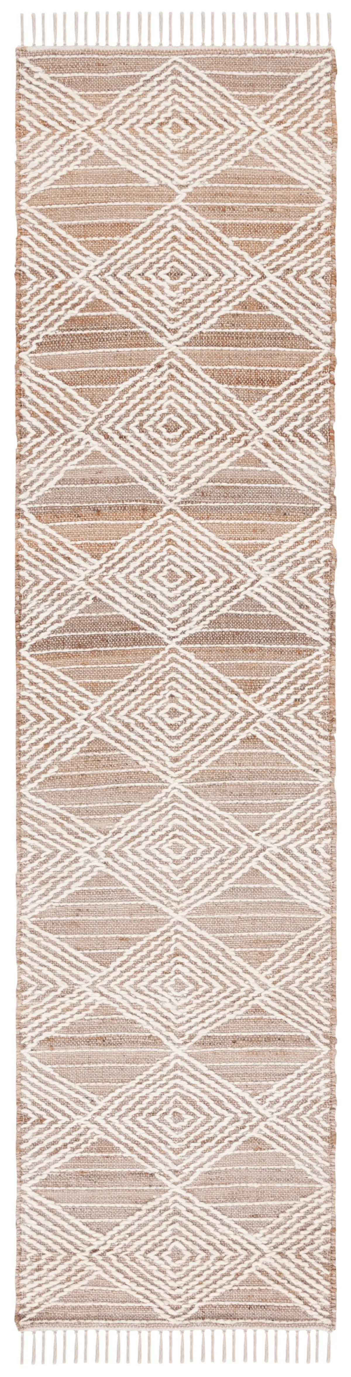 KILIM 452 NATURAL 2'-3' x 13' Runner Rug