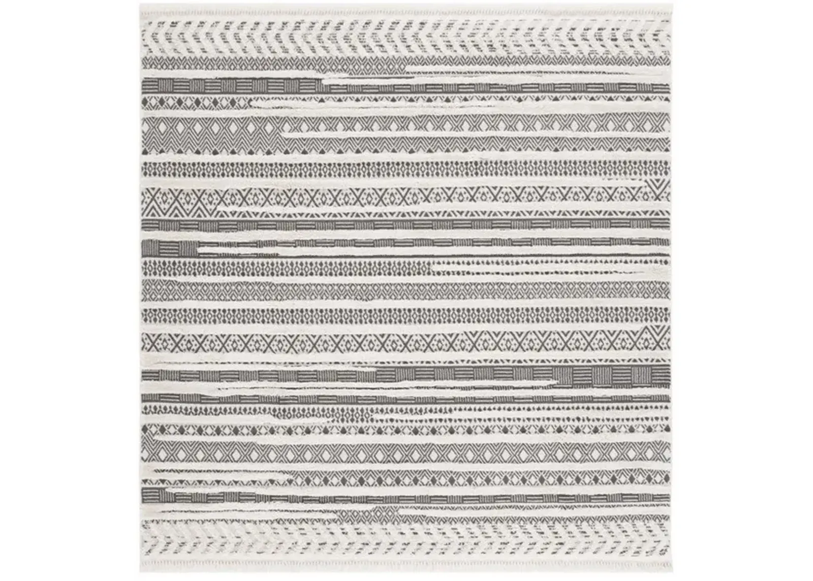 URBAN 204 Grey  6'-7' X 6'-7' Square Square Rug