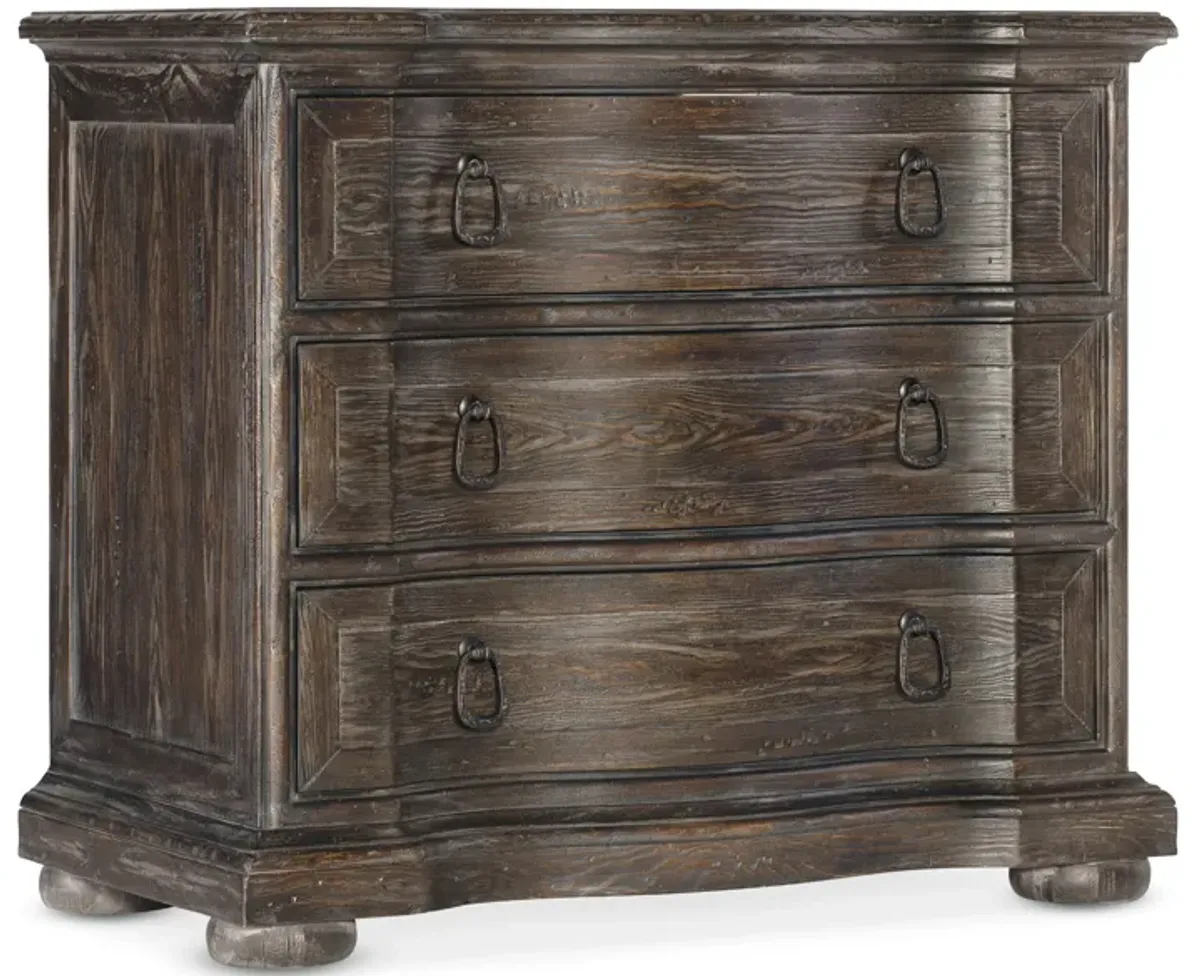 Traditions Three-Drawer Nightstand