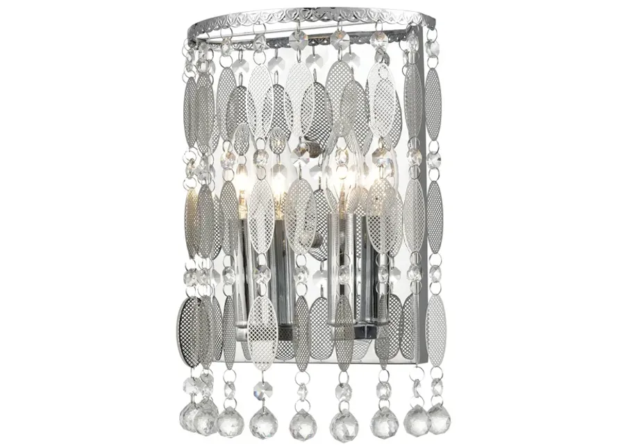 Chamelon 12" High 2-Light Sconce - Polished Chrome