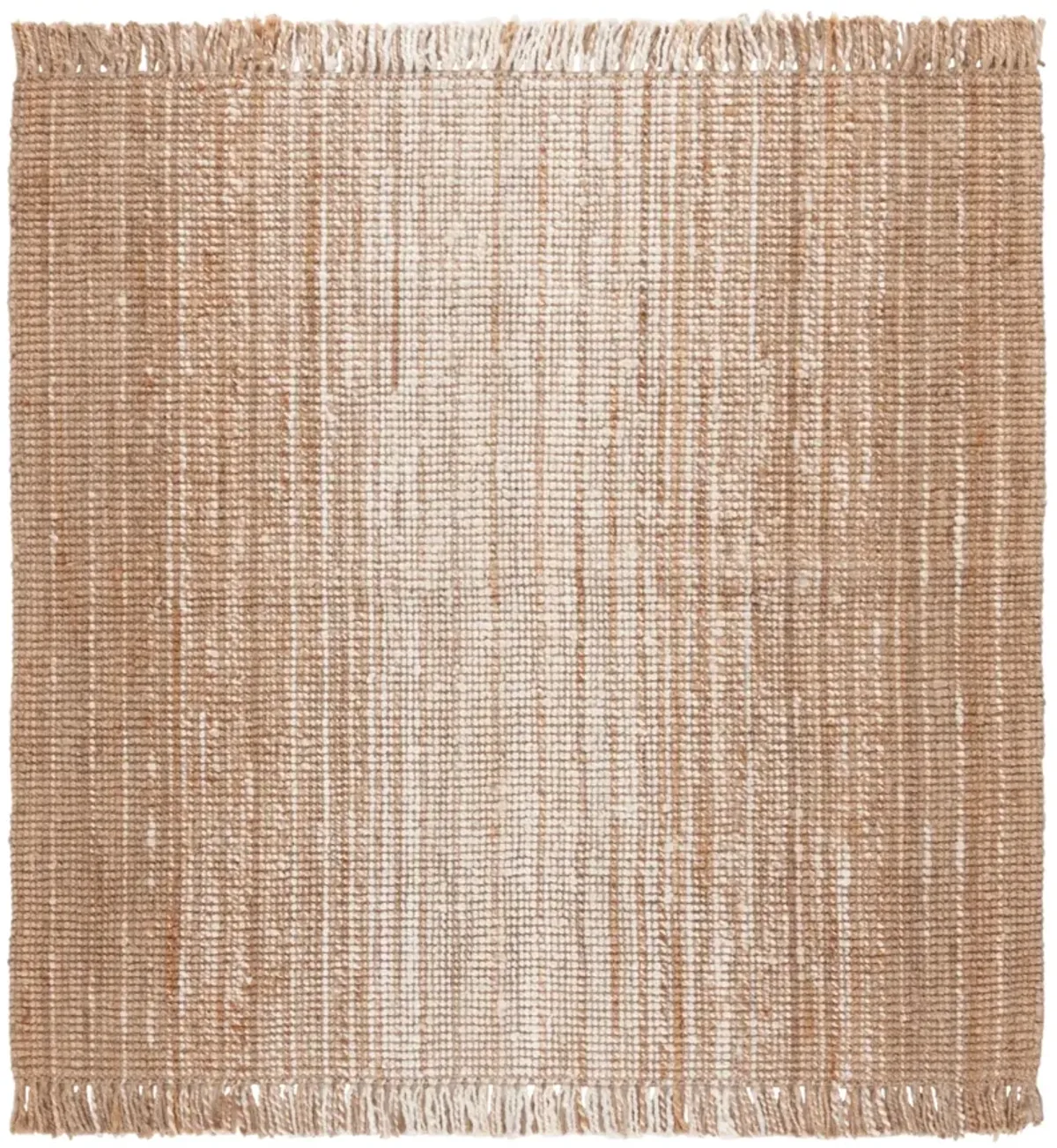 NATURAL FIBER 843 IVORY  6' x 6' Square Square Rug