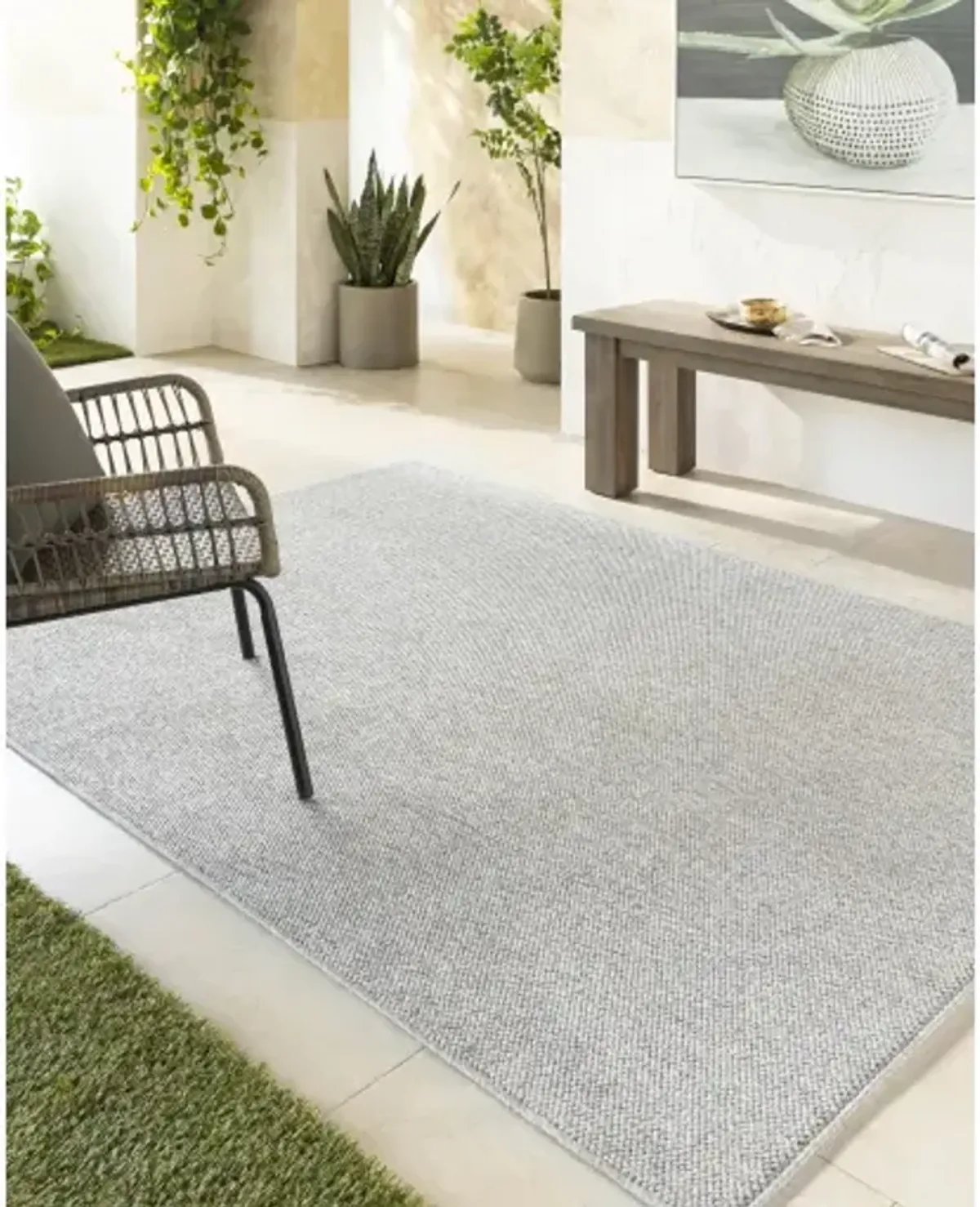 Bouclair BCR-2300 5'3" x 7' Machine Woven Rug