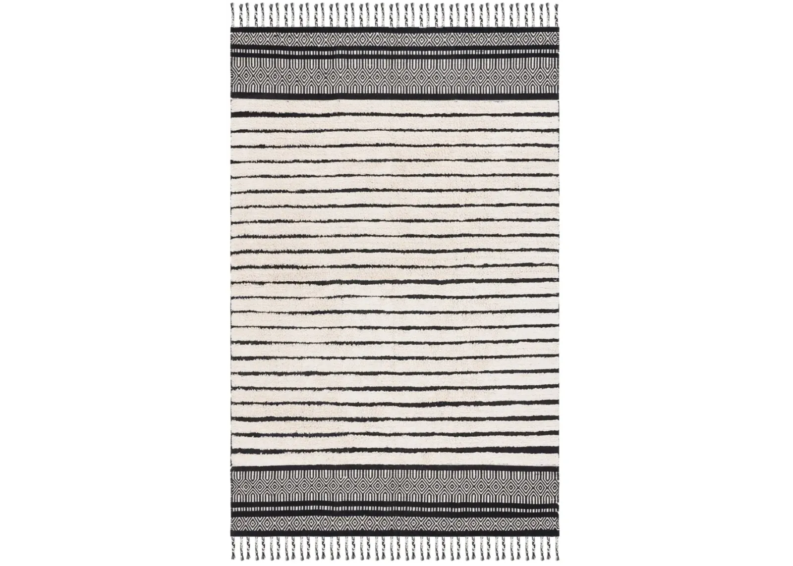 KILIM COLLECTION 401 IVORY  4' x 6' Small Rectangle Rug