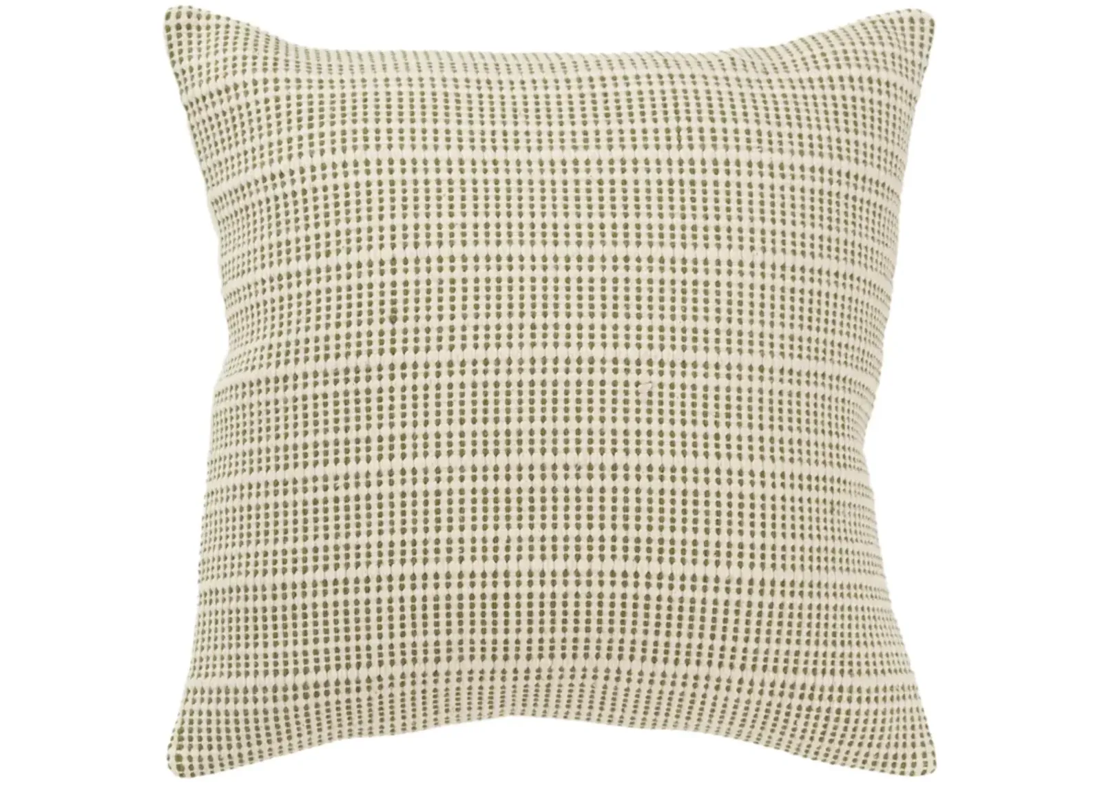 stripe green Pillow