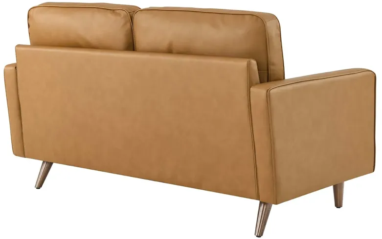 Valour Leather Loveseat