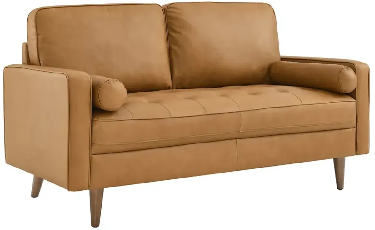 Valour Leather Loveseat