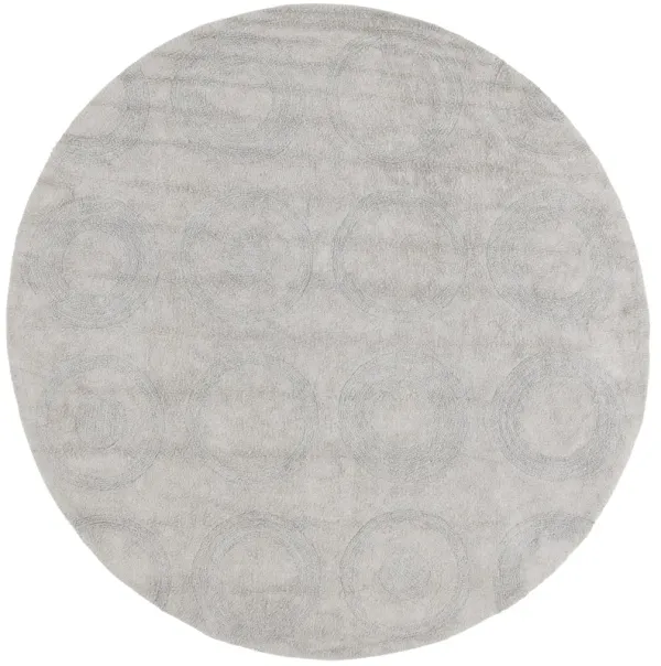 EASY CARE Hand Woven 6' x 6' Round area rug