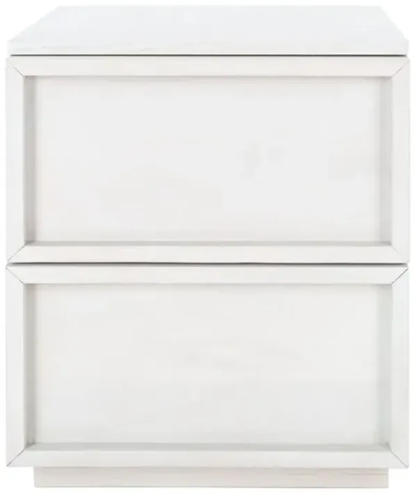 Zeus 2 Drawer Nightstand