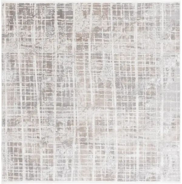 MILA 230 BEIGE  6'-7' x 6'-7' Square Square Rug