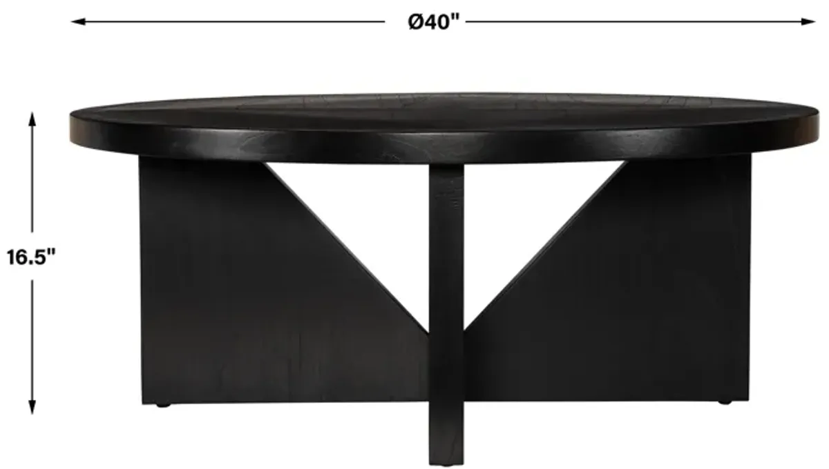 Nadette Espresso Coffee Table