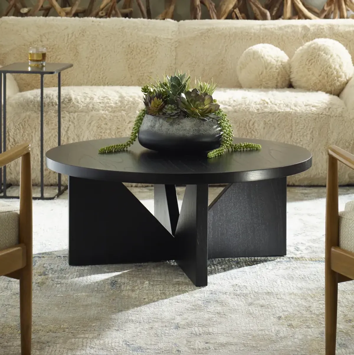 Nadette Espresso Coffee Table