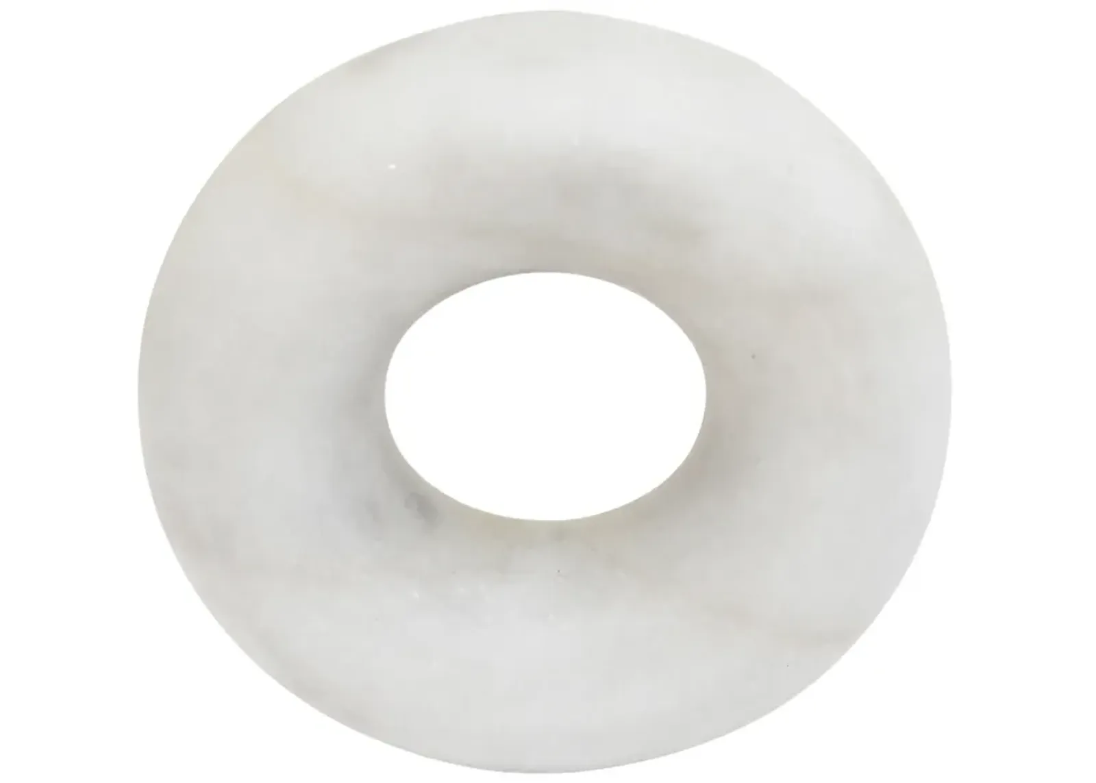 Marble, 6"  Sculpture, White