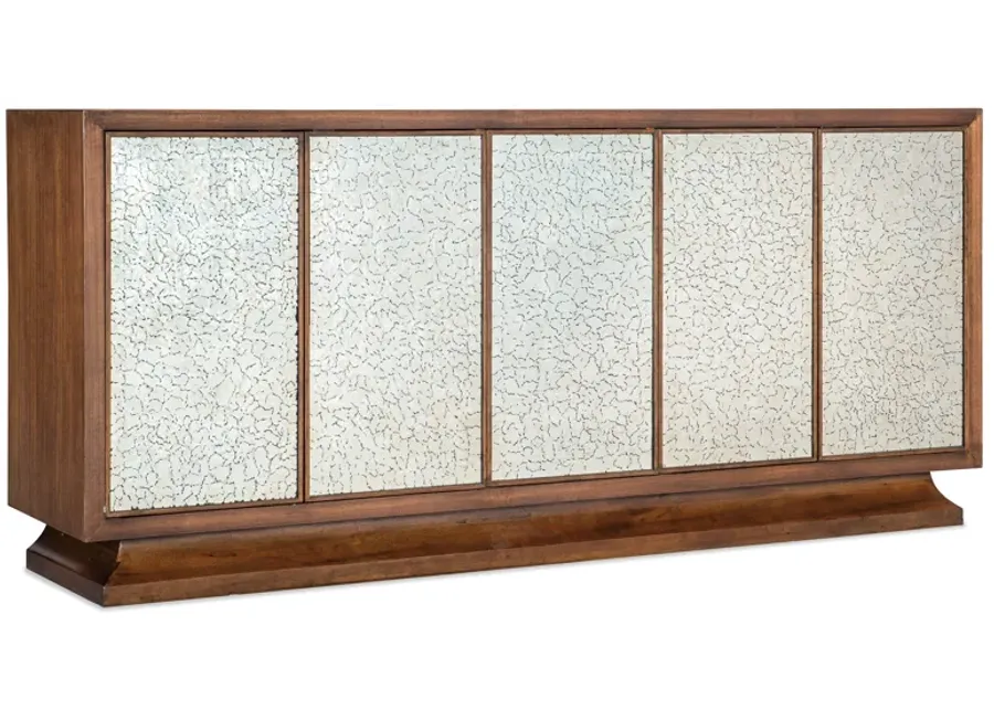 Melange Lloyds Leopard Entertainment Credenza