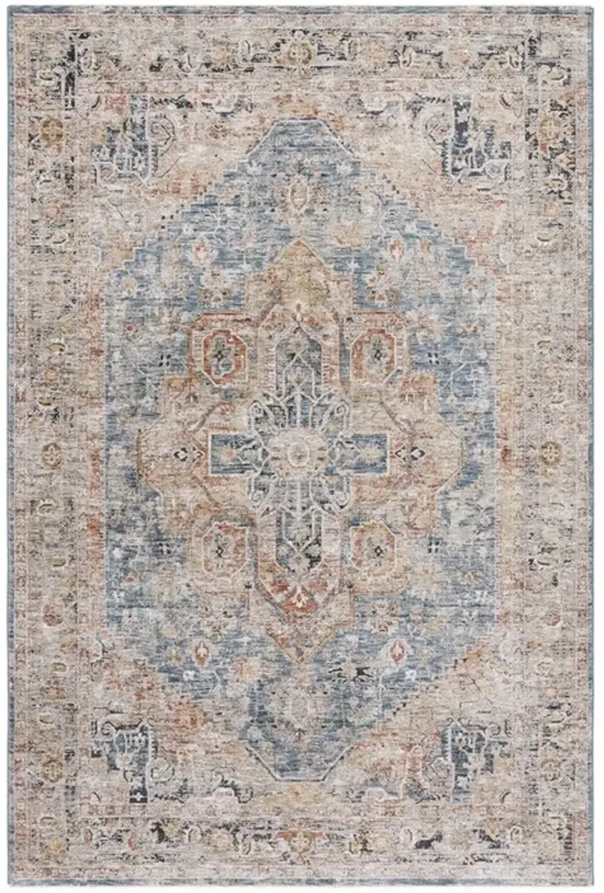 SILVERADO 110 Blue  5' X 8' Medium Rectangle Rug