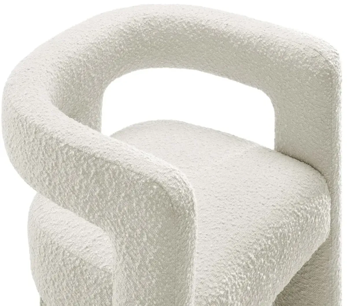 Kayla Boucle Upholstered Armchair