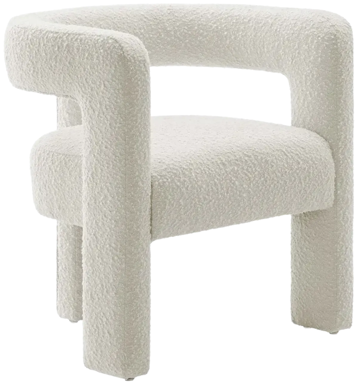 Kayla Boucle Upholstered Armchair