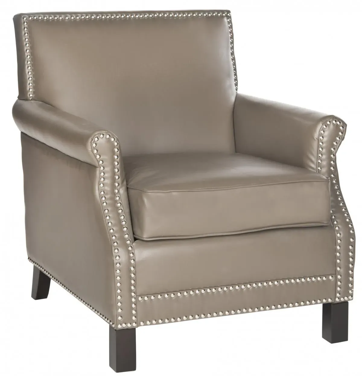 EASTON CLUB CHAIR - SILVER NAIL HEADS