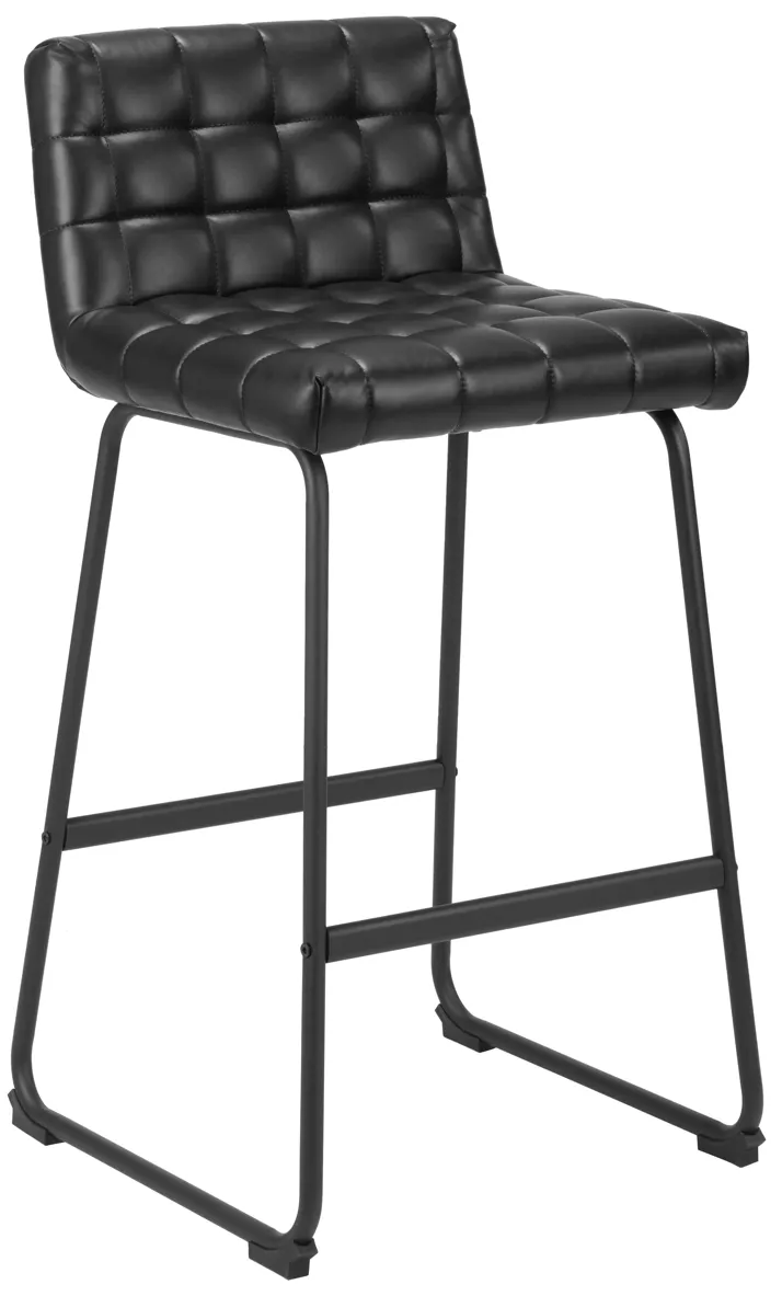 Pago Barstool (Set of 2) Black