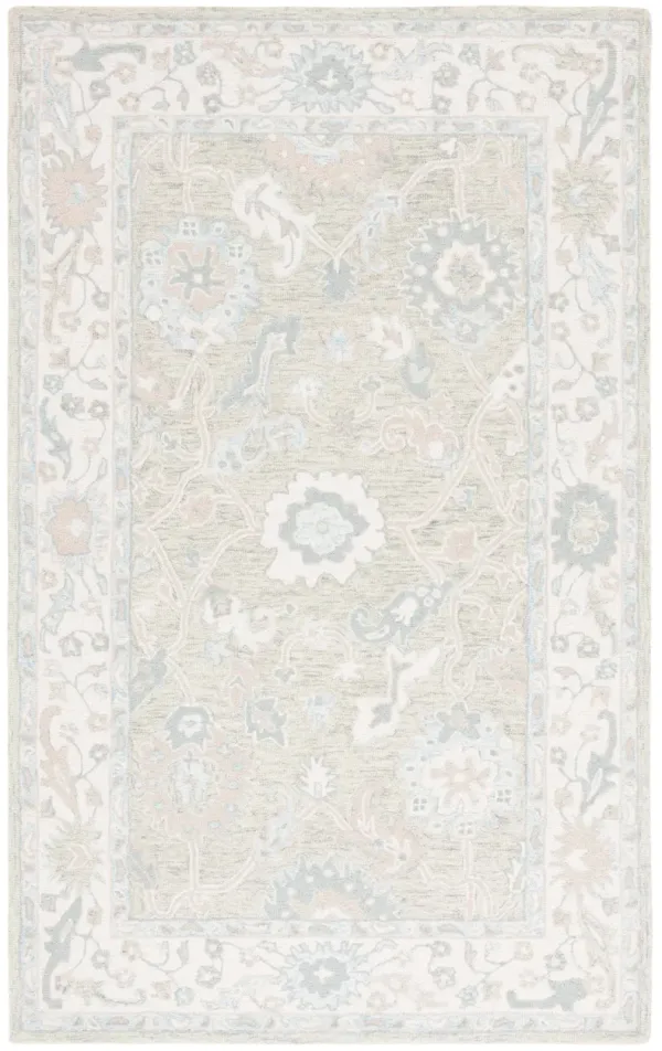 EBONY Hand Tufted 5' x 8' area rug