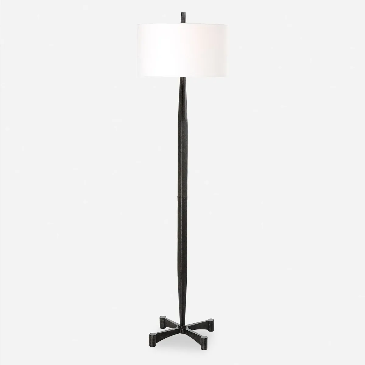 Counteract Rust Metal Floor Lamp