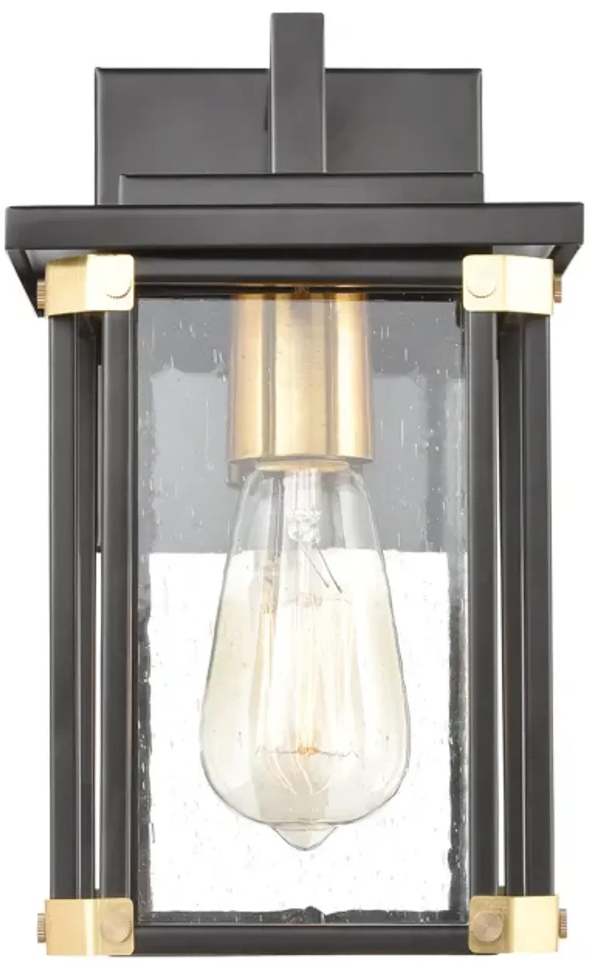 Vincentown 11" High 1-Light Outdoor Sconce - Matte Black