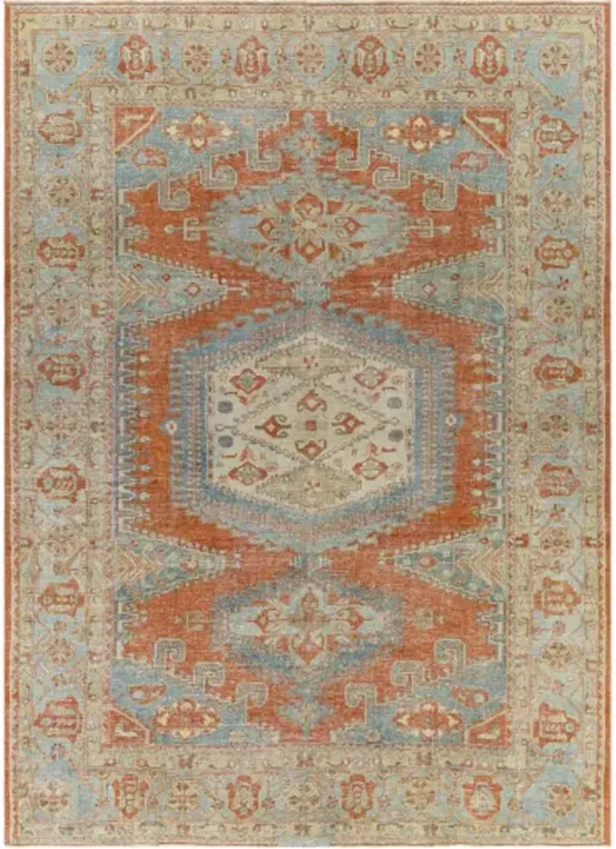 Antique One of a Kind AOOAK-1188 9' x 12'6" Handmade Rug