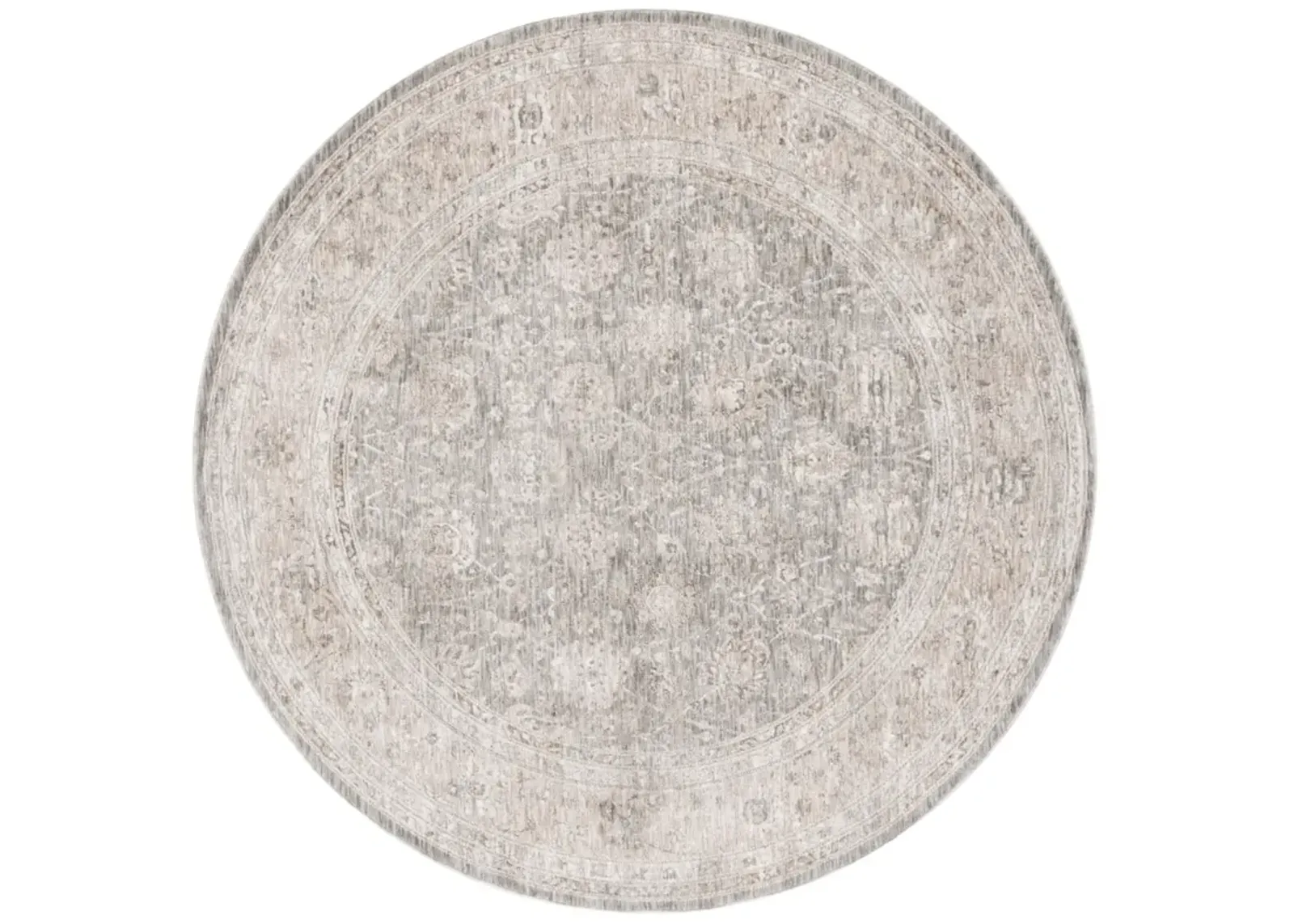 MASON 112 BEIGE  6'-3' x 6'-3' Round Round Rug