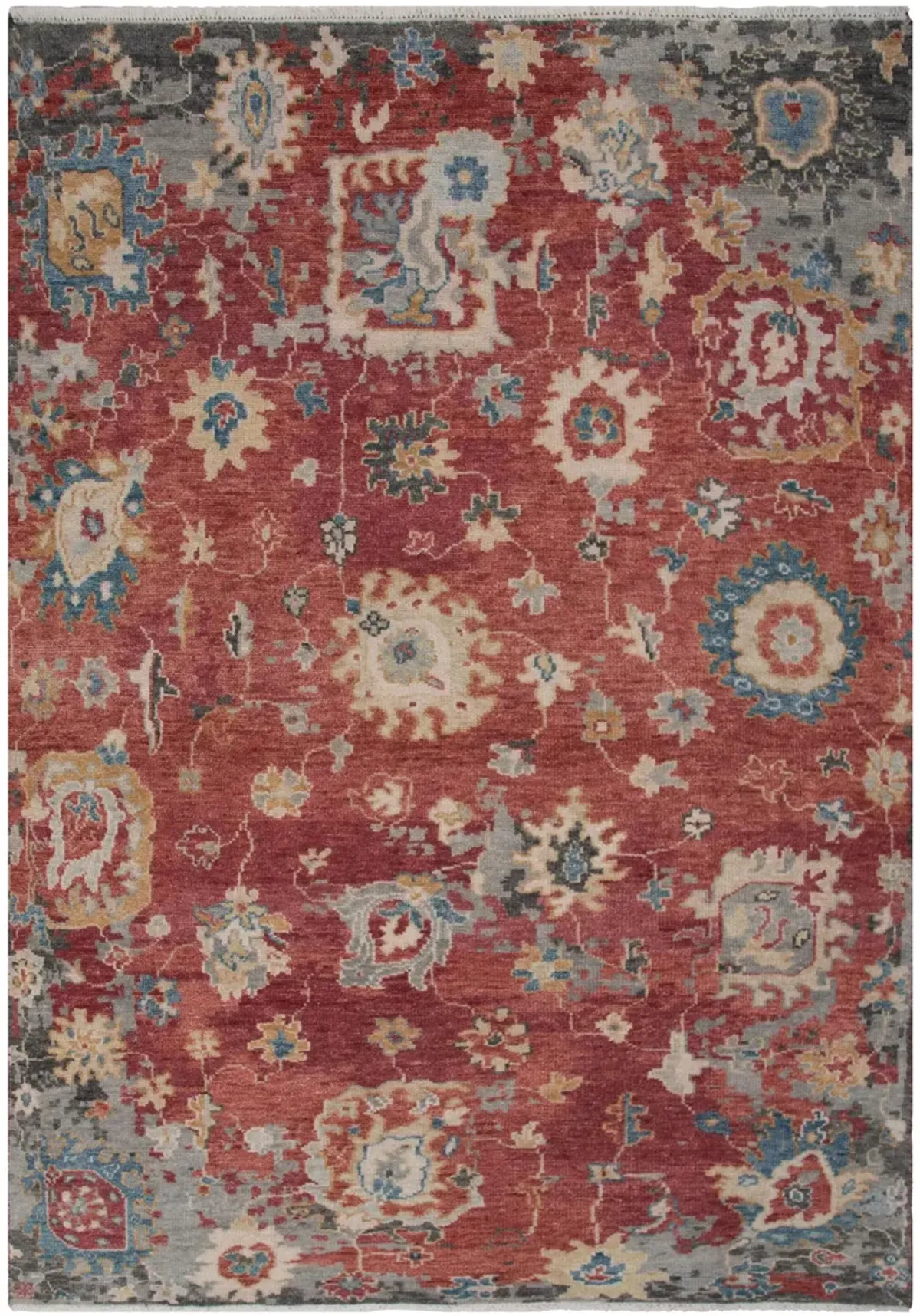 Hallmark Hand knotted Cut pile 9'x12' Rug
